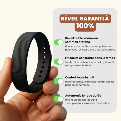 Bracelet Réveil Vibrant