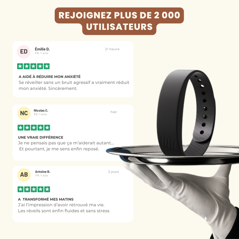 Bracelet Réveil Vibrant