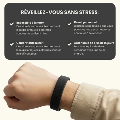 Bracelet Réveil Vibrant