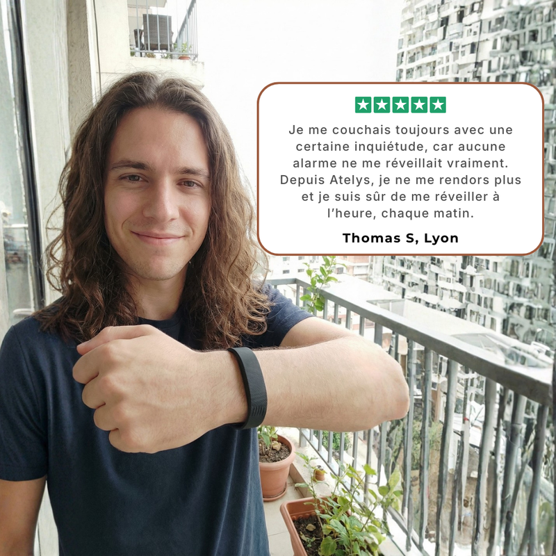 Bracelet Réveil Vibrant