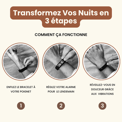 Bracelet Réveil Vibrant
